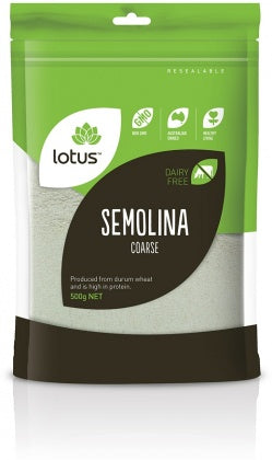 Lotus Coarse Semolina 500g