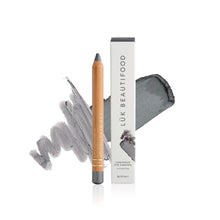 Lük Beautifood Luminous Eye Crayon Smoke with deep silver grey swatch