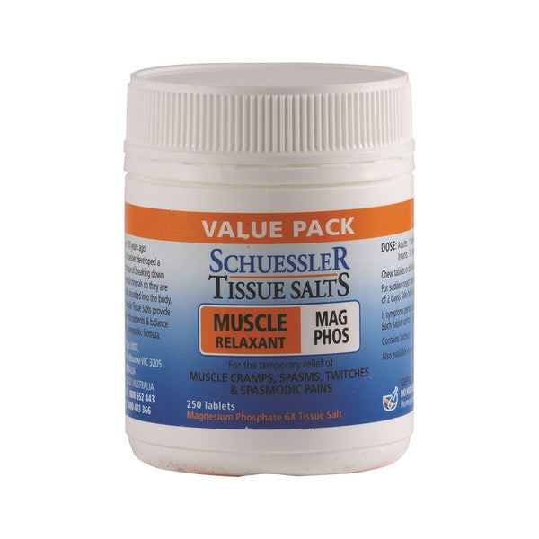 Martin and Pleasance Mag Phos 250 Tablets bottle