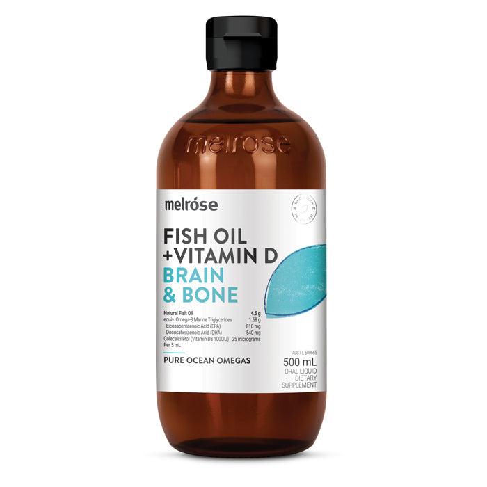 Melrose Fish Oil and Vitamin D 500ml