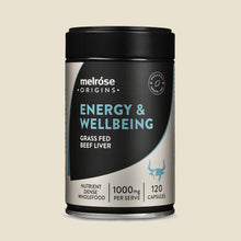 Melrose Origins Energy and Wellbeing Grass Fed Beef Liver 120 capsules