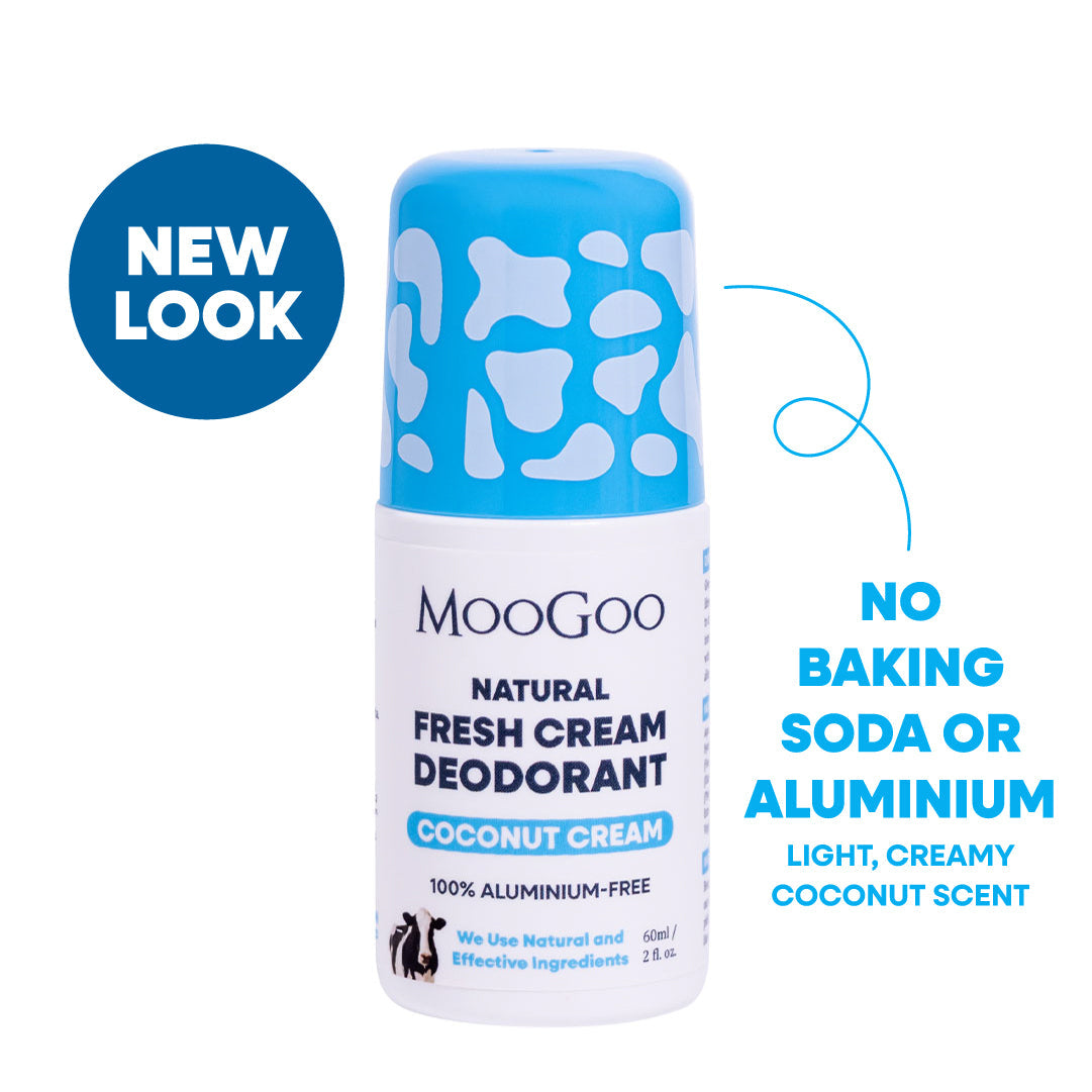 MooGoo Fresh Cream Deodorant Coconut Cream 60mL