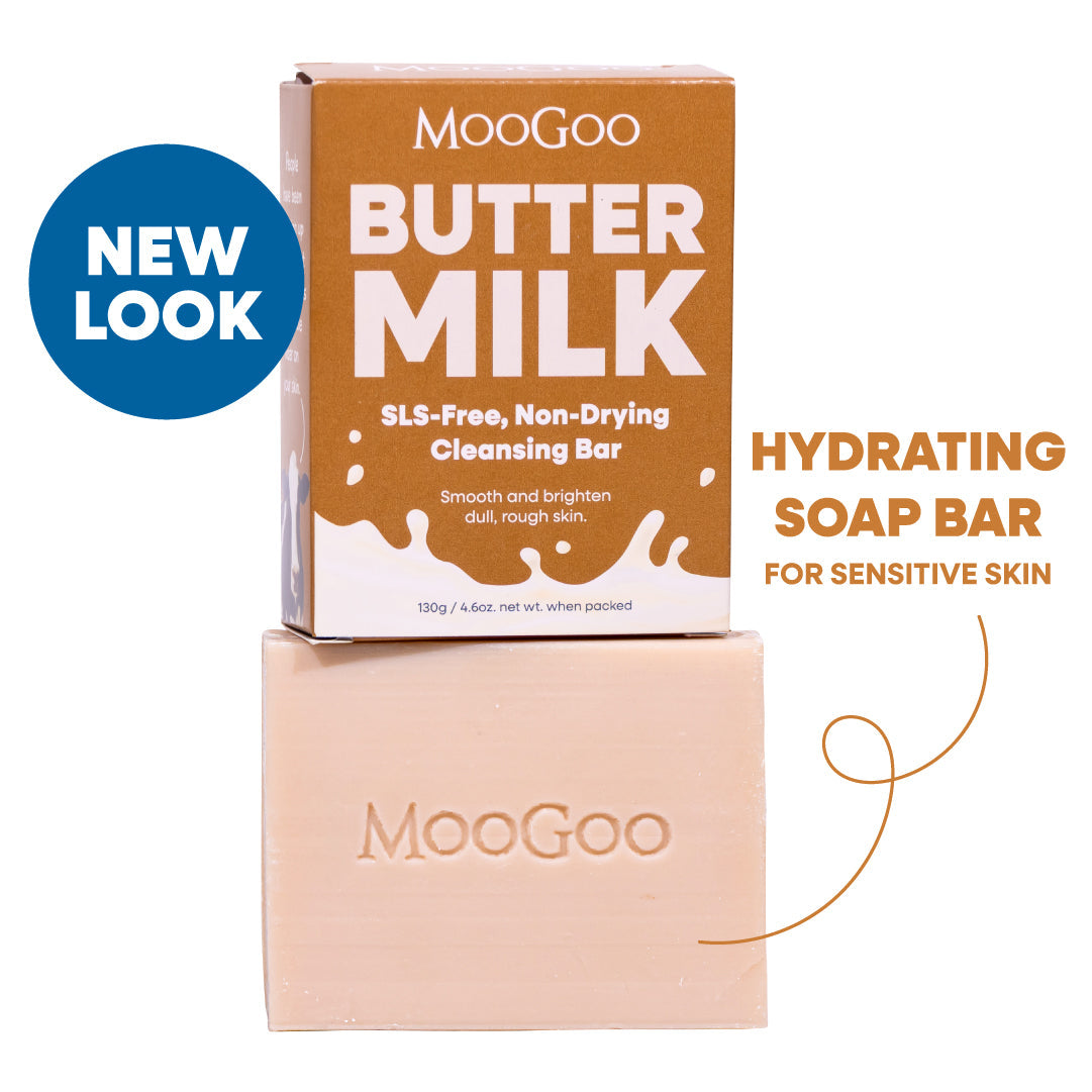 MooGoo Hydrating Cleansing Bar Buttermilk 130g