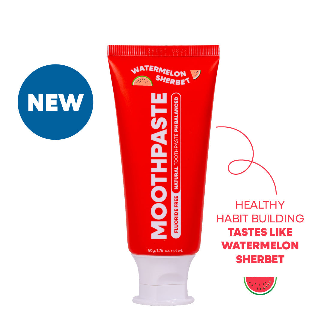 MooGoo Kids Moothpaste Watermelon Sherbet Fluoride Free 50g