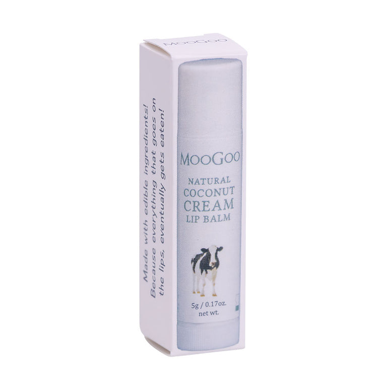 MooGoo Edible Lip Balm Natural Coconut 5g