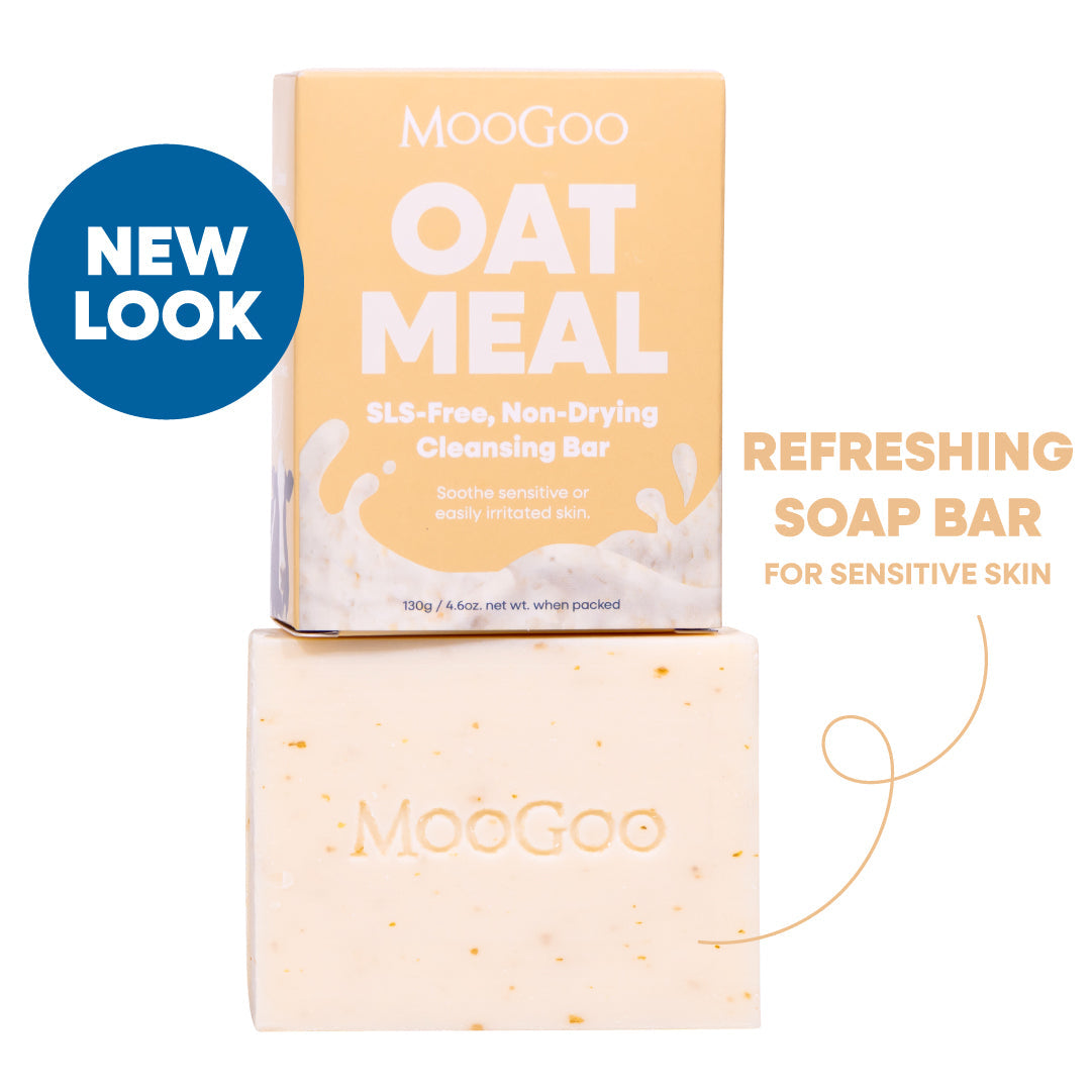 MooGoo Refreshing Cleansing Bar Oatmeal 130g