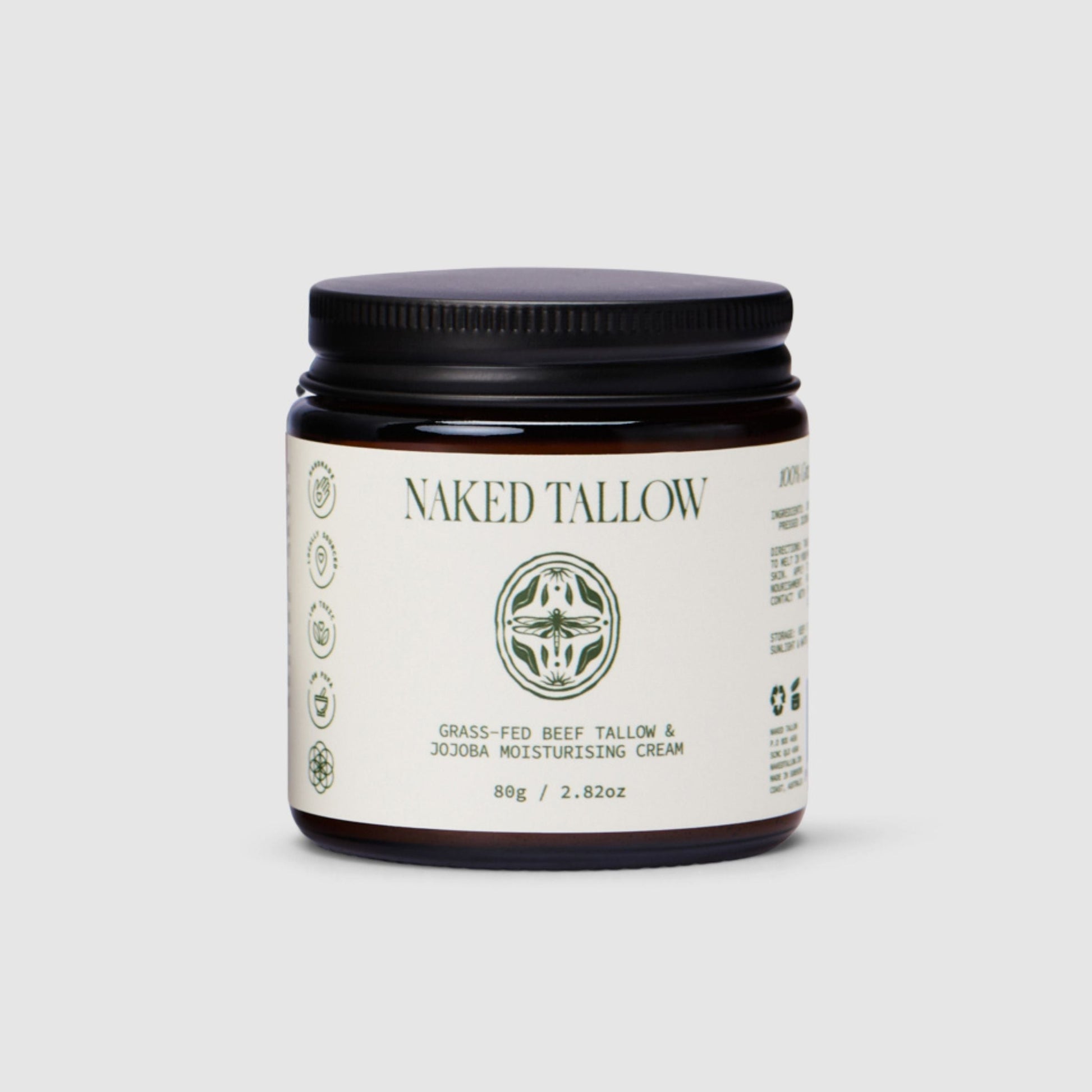 Naked Tallow with Jojoba Cream 80g jar