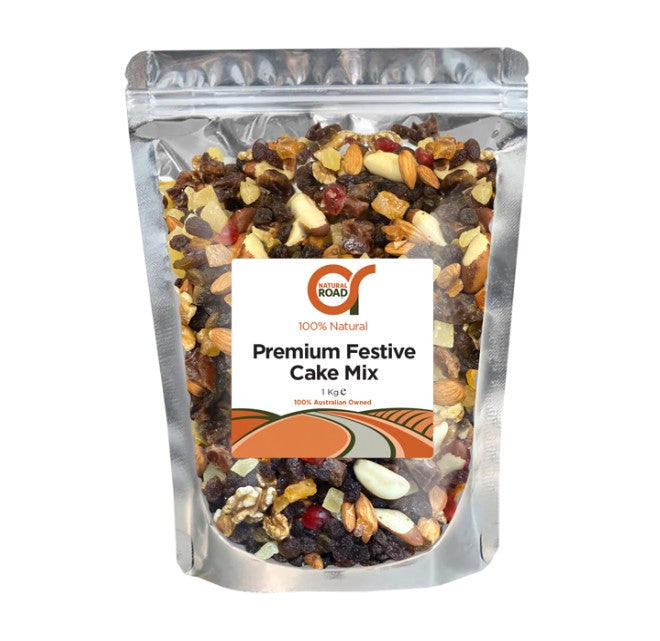 Natural Road Festive Cake Mix 1kg