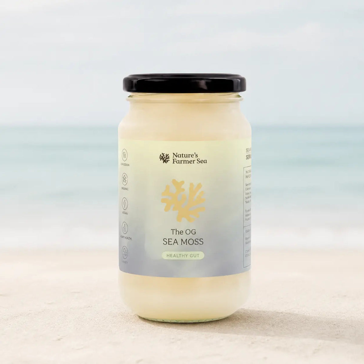 Nature's Farmer Sea The OG Sea Moss Gel jar