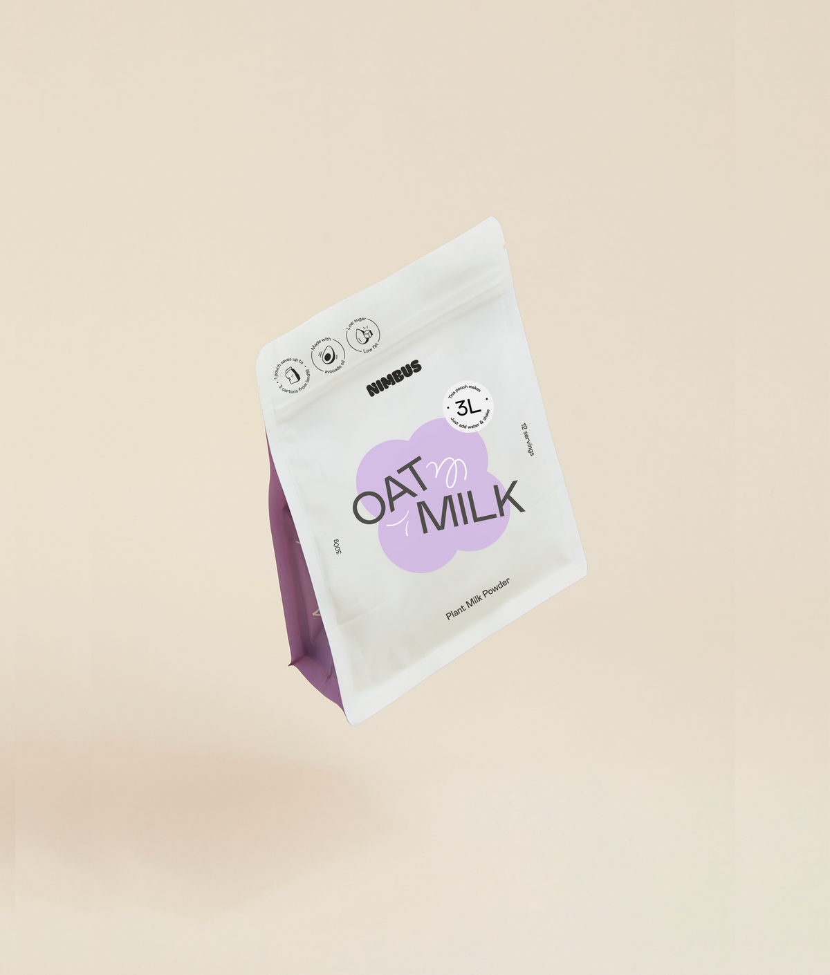 Nimbus Oat Milk Powder 300g pouch, makes 3 litres