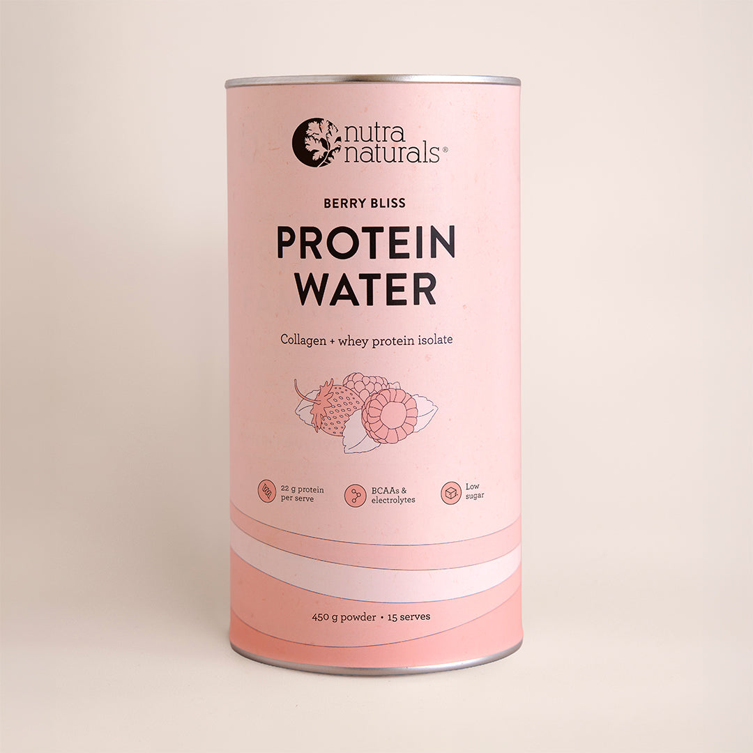 Nutra Naturals Protein Water Powder Berry Bliss 450g