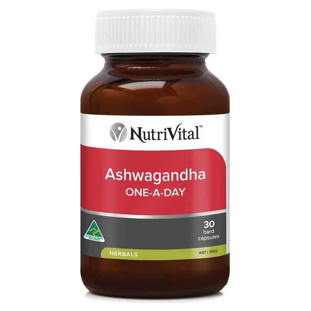 NutriVital Ashwagandha One-A-Day 30 capsules