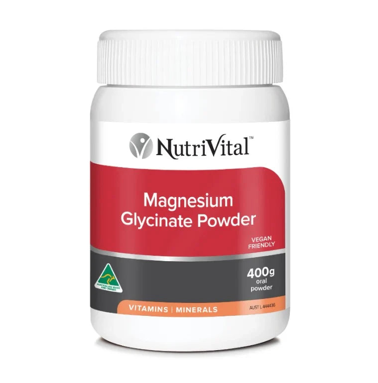 NutriVital Magnesium Glycinate Powder 400g