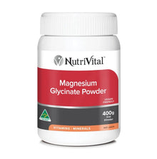 NutriVital Magnesium Glycinate Powder 400g