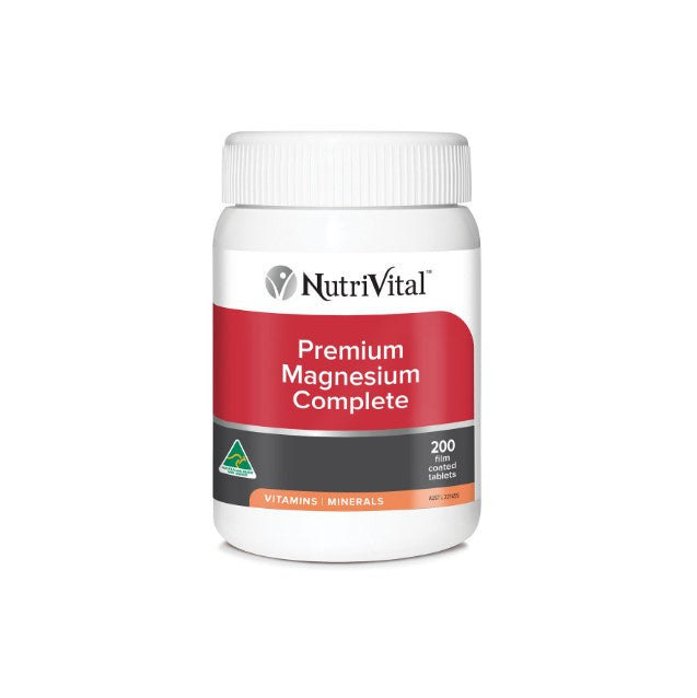 NutriVital Premium Magnesium Complete 200 Tablets