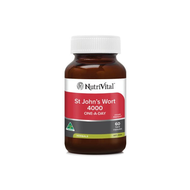 NutriVital St John's Wort 4000 60 Capsules