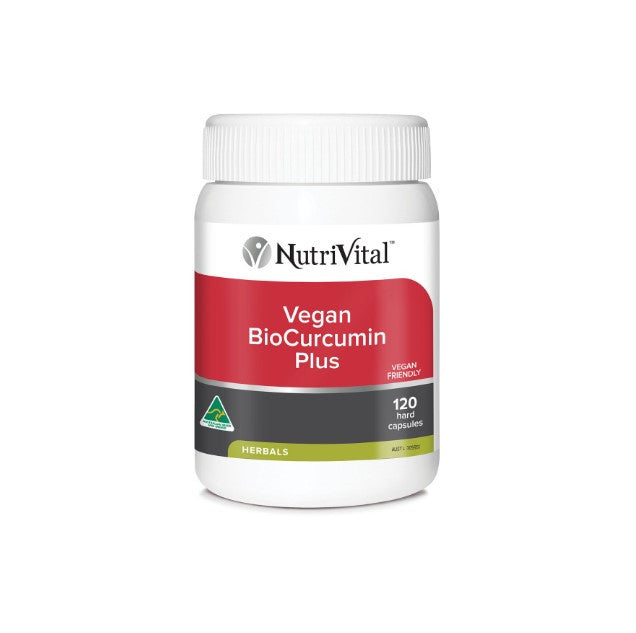 NutriVital Vegan Biocurcumin Plus 120 Capsules
