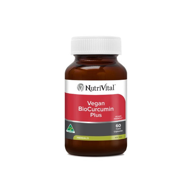 NutriVital Vegan Biocurcumin Plus 60 Capsules