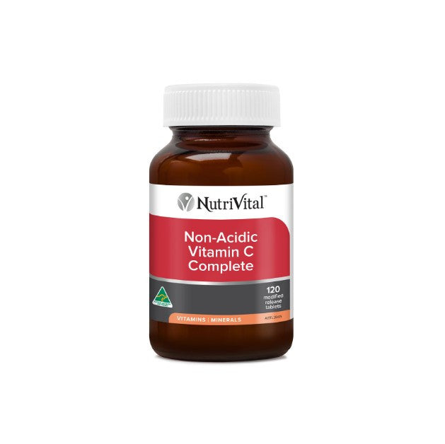 NutriVital Vitamin C Non-Acidic 120 Tablets