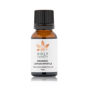 Holy Sanity Organic Essential Oil Lemon Myrtle 15ml