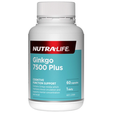 Nutralife Ginkgo 7500 Plus | 60 Capsules