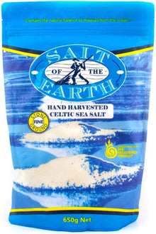 Salt of the Earth Celtic Salt Fine 650g