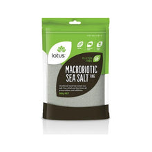Lotus Macrobiotic Sea Salt Fine 500g