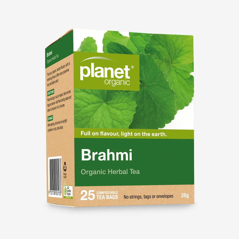 Planet Organic Brahmi Tea 25 Tea Bags
