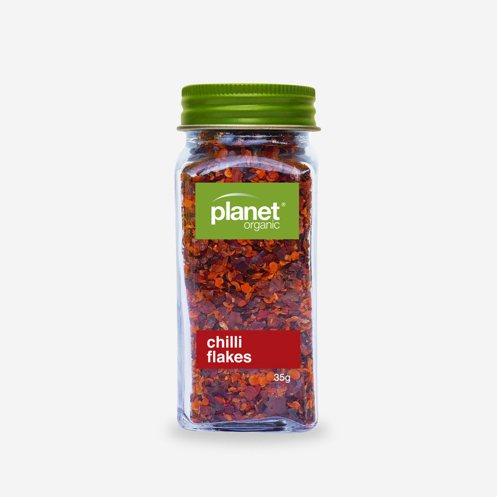 Planet Organic Chilli Flakes 35g