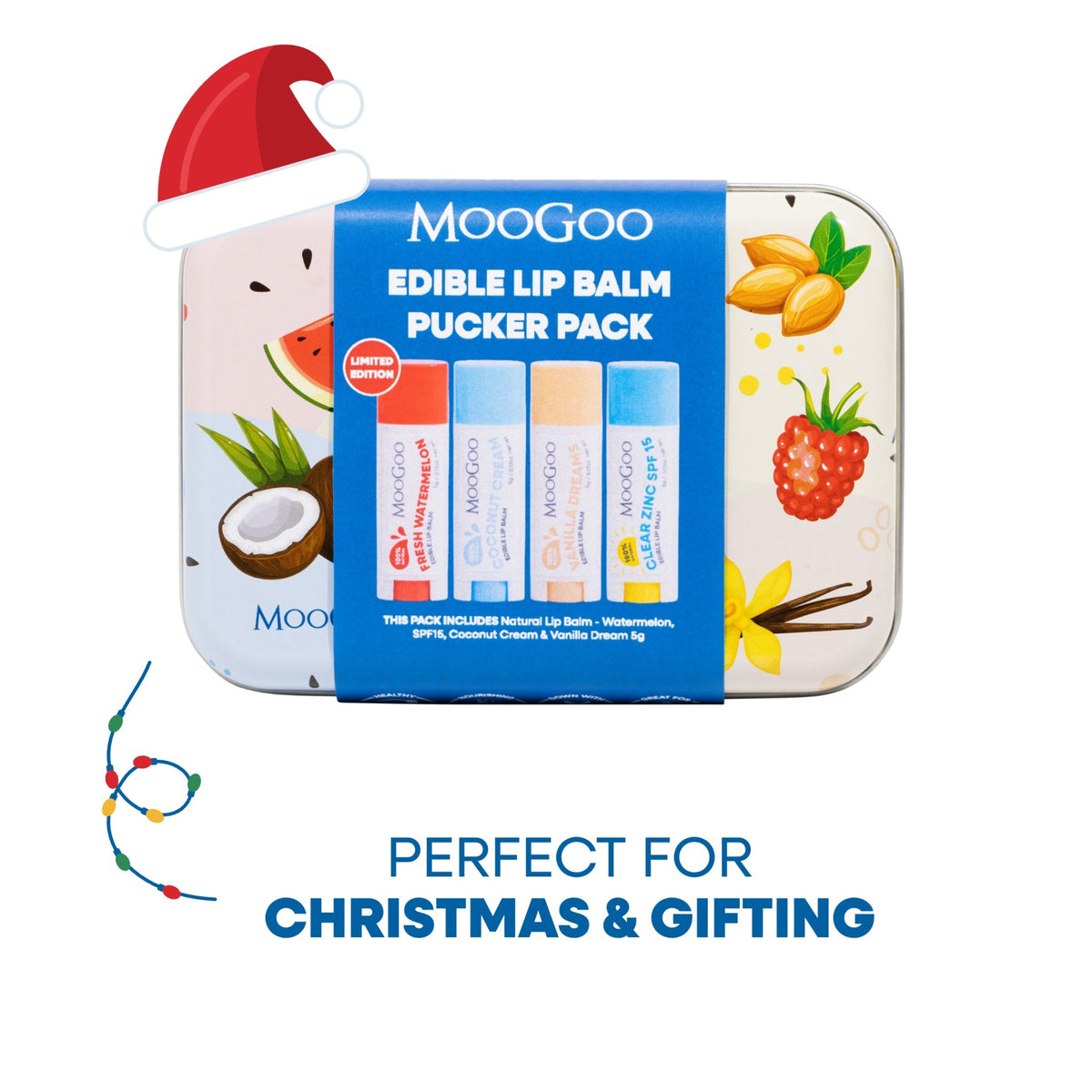 MooGoo Edible Lip Balm Pucker Pack