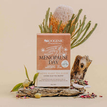 Roogenic Menopause Day Tea box containing 18 tea bags
