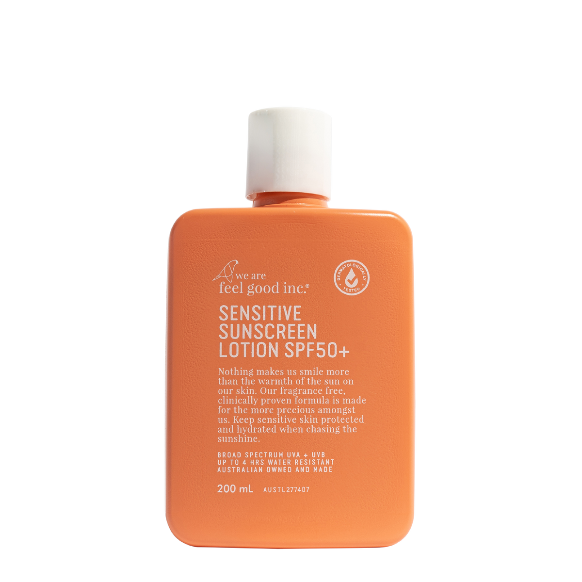 We Are Feel Good Inc. Sensitive Sunscreen Lotion SPF50+ 200ml