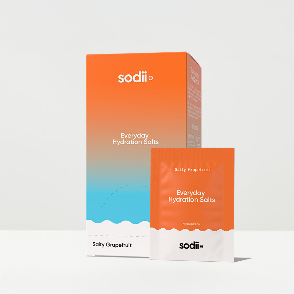 Sodii Salty Grapefruit Everyday Hydration Salts tub 185g