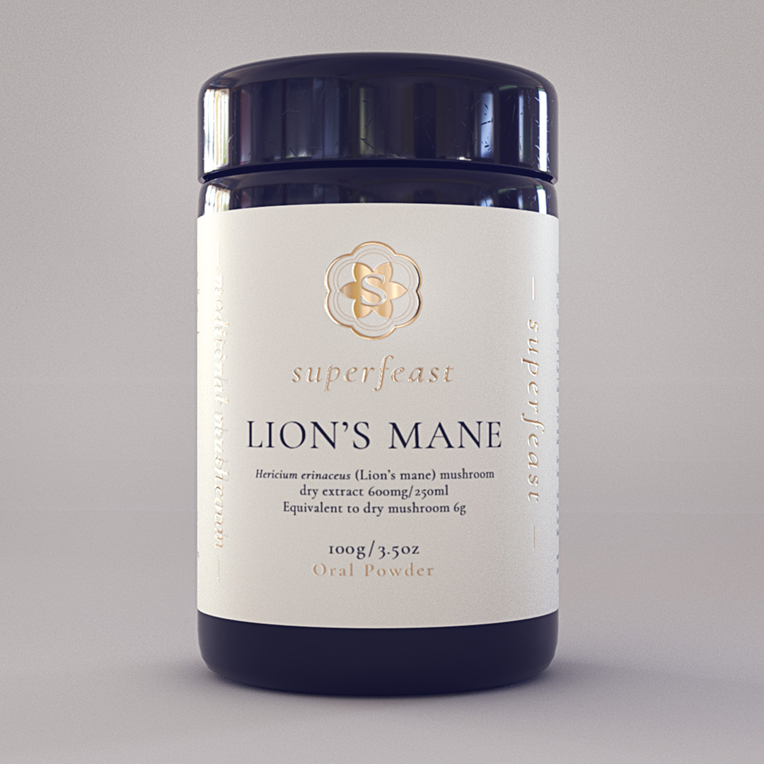 SuperFeast Lion's Mane Mushroom Powder 100g