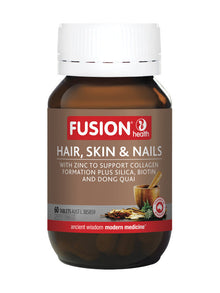 Fusion Health Hair Skin & Nails 60 Tablets