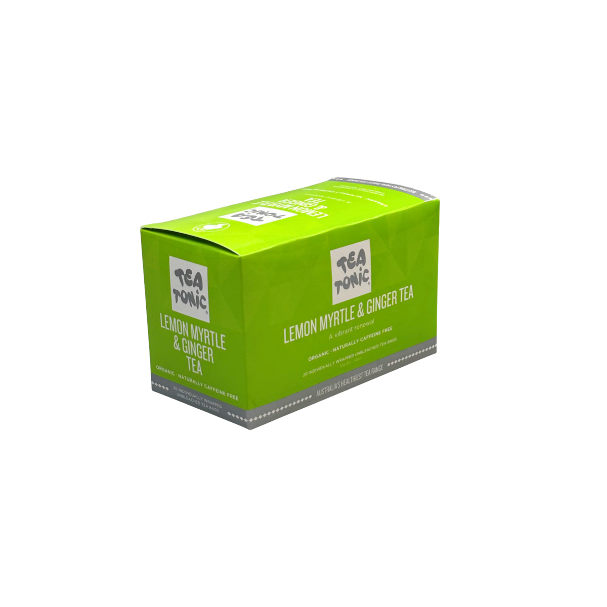 Tea Tonic Lemon Myrtle & Ginger 20 Tea Bags box