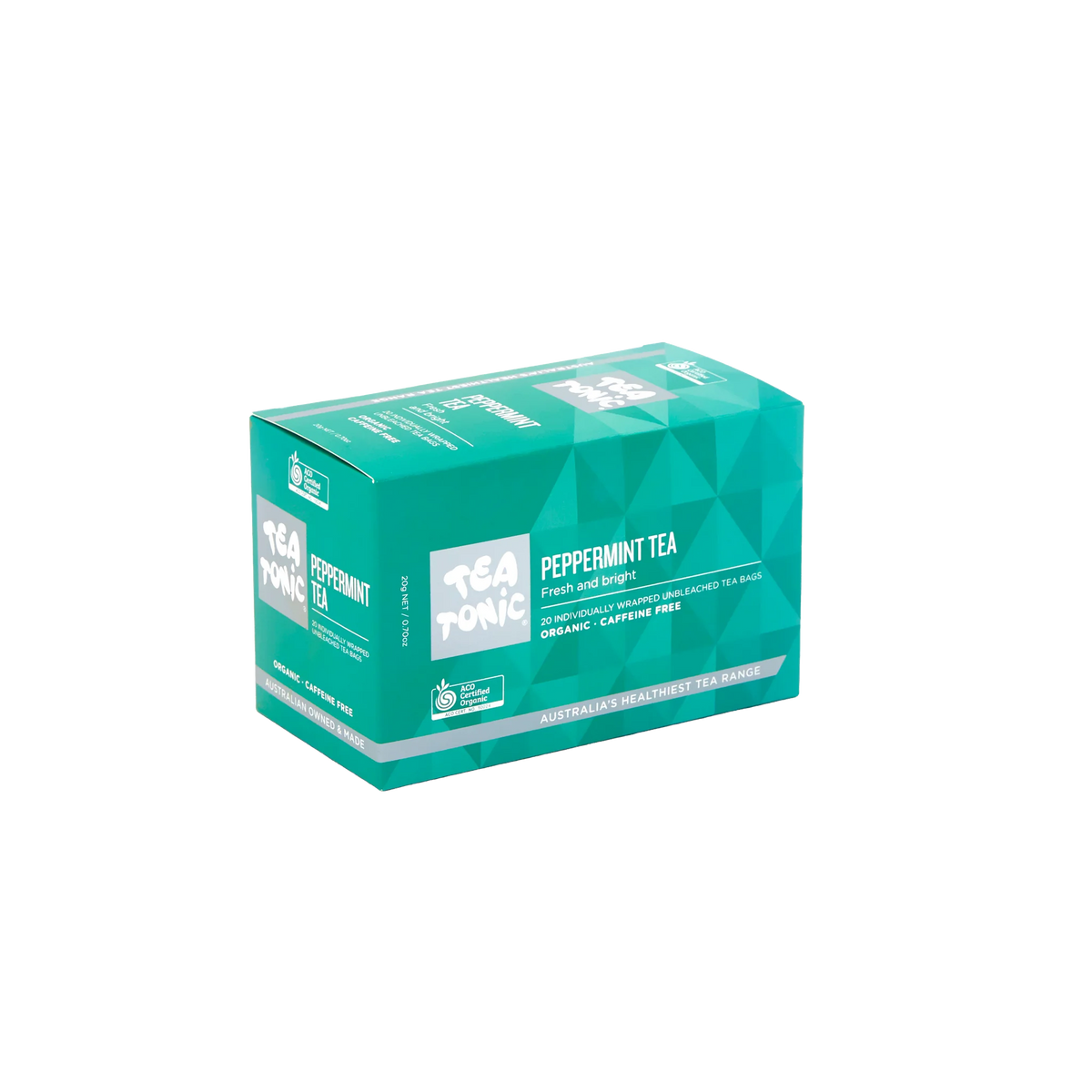 Tea Tonic Peppermint 20 Tea Tonic box