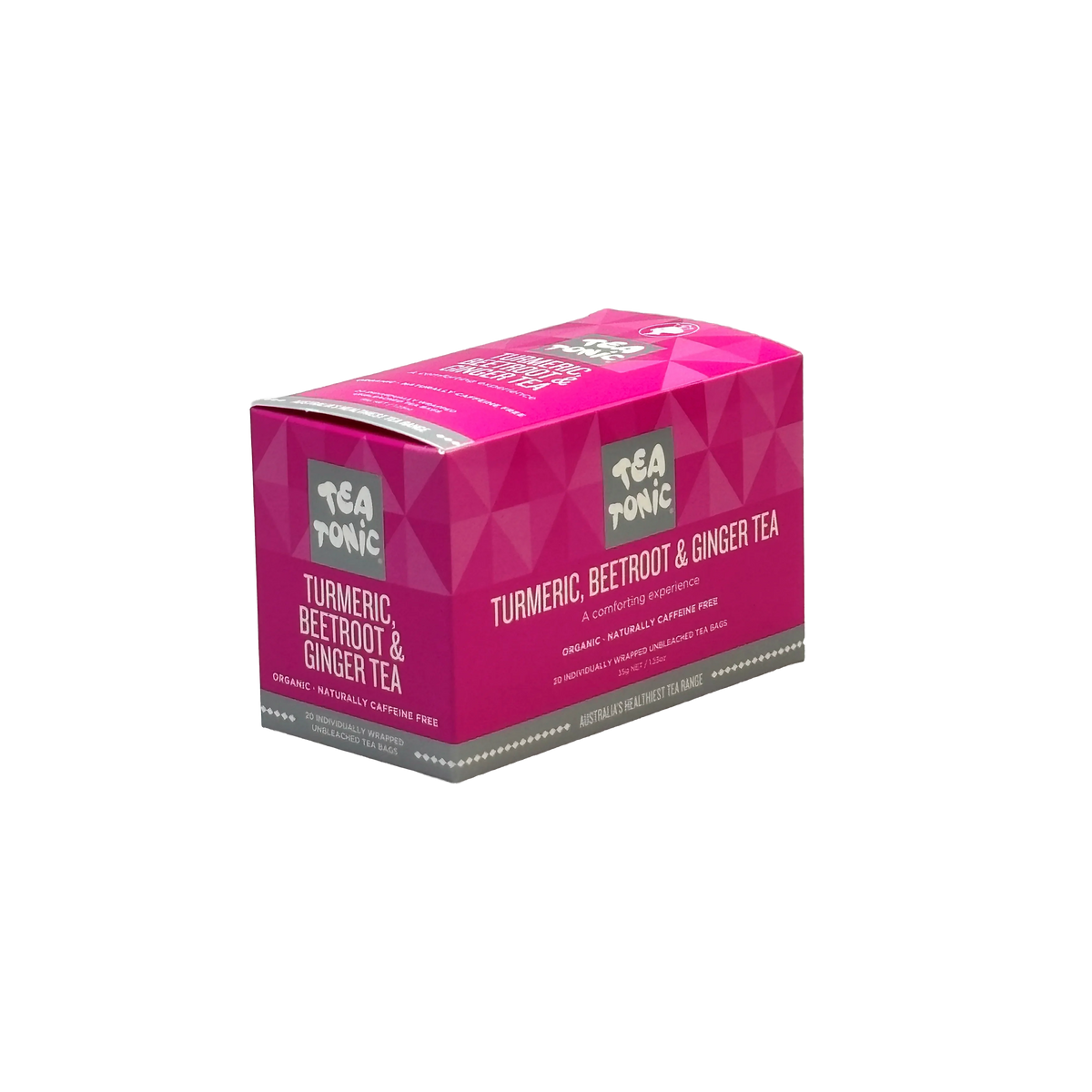 Turmeric Beetroot & Ginger Tea - 20 Teabags Box Organic