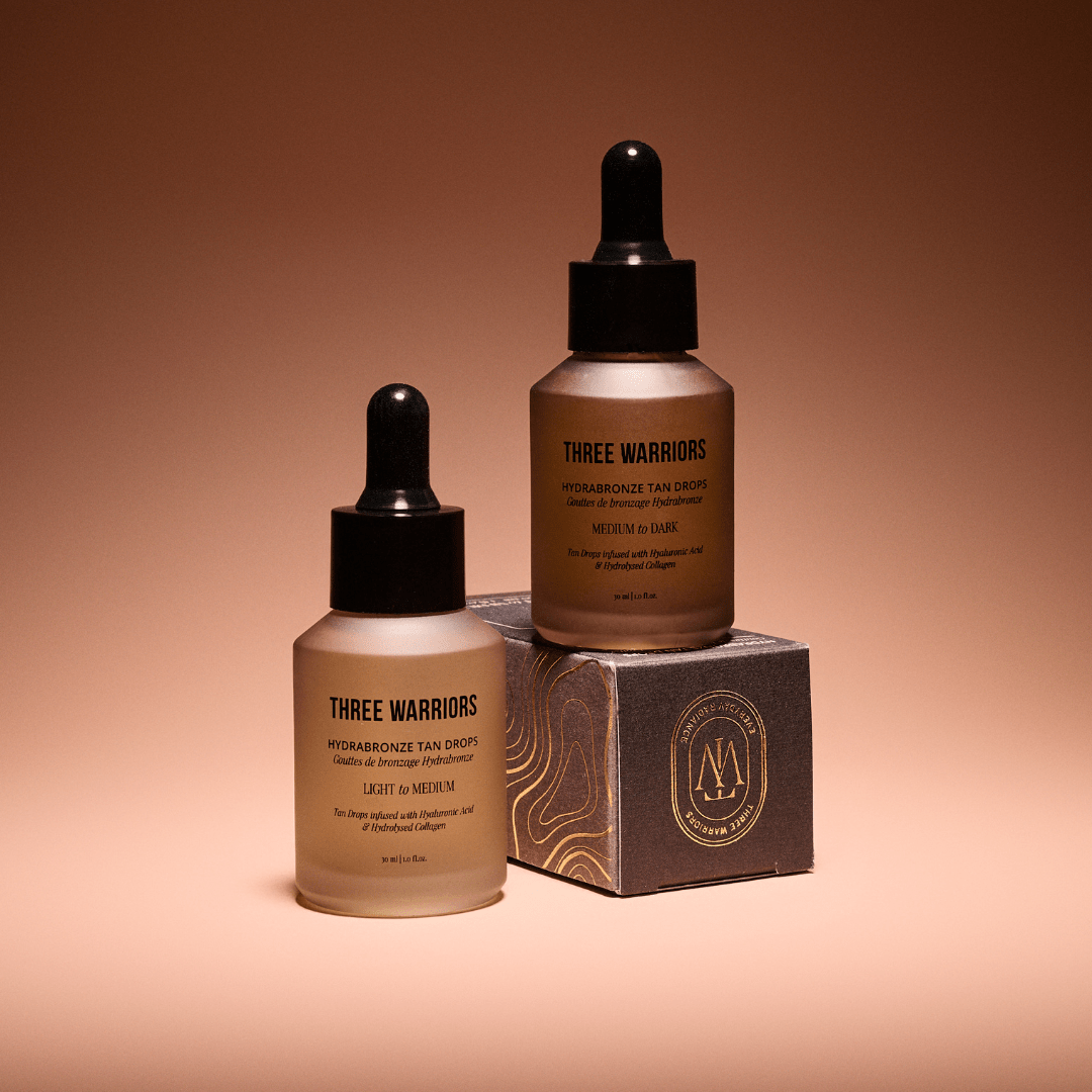 Three Warriors HydraBronze Tan Drops Medium-Dark 30ml