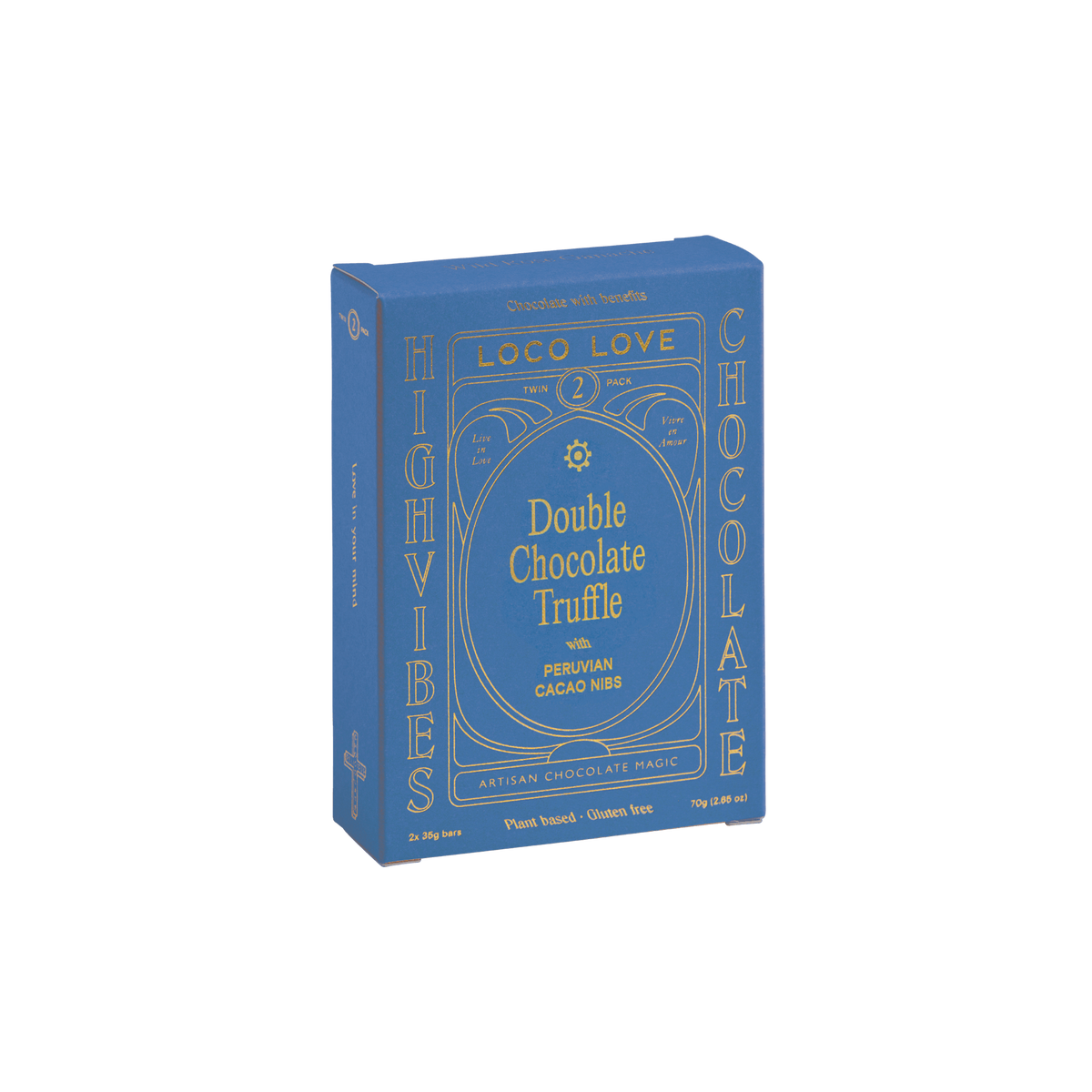 Loco Love Double Chocolate Truffle twin pack 70g