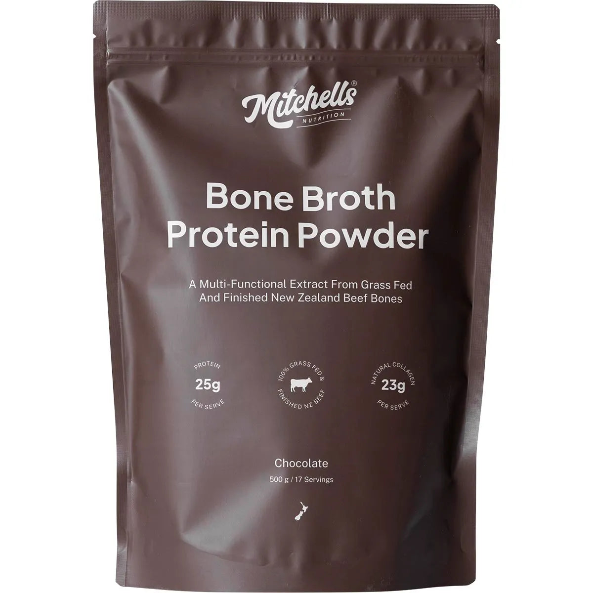 Mitchells Bone Broth Protein Chocolate 500g