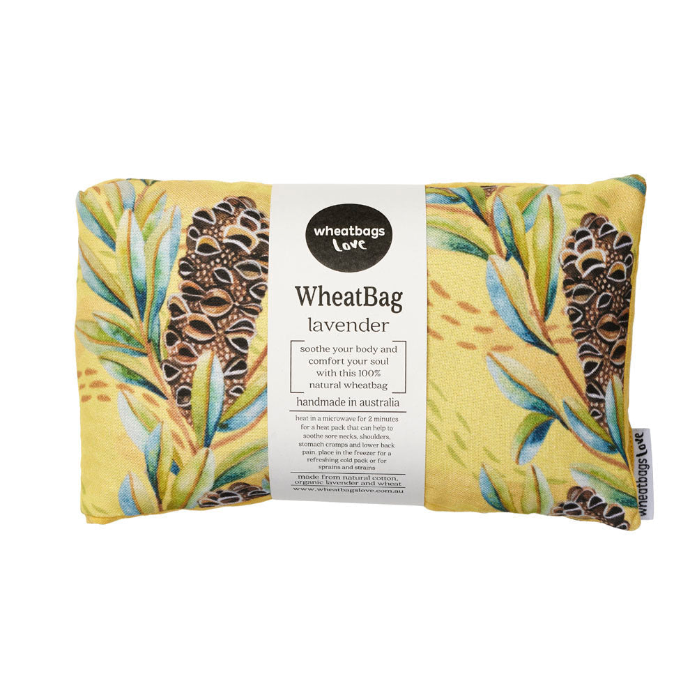 Wheatbags Love Banksia Pod Lavender Scented Wheatbag