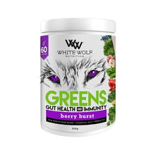 White Wolf Nutrition Greens Gut Health and Immunity Berry Burst 150g