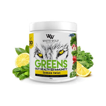 White Wolf Nutrition Greens Gut Health and Immunity Lemon Twist 150g