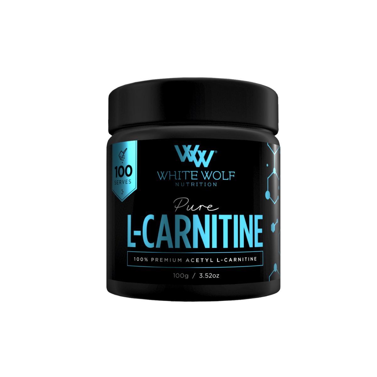 White Wolf Nutrition Acetyl L-Carnitine 100g