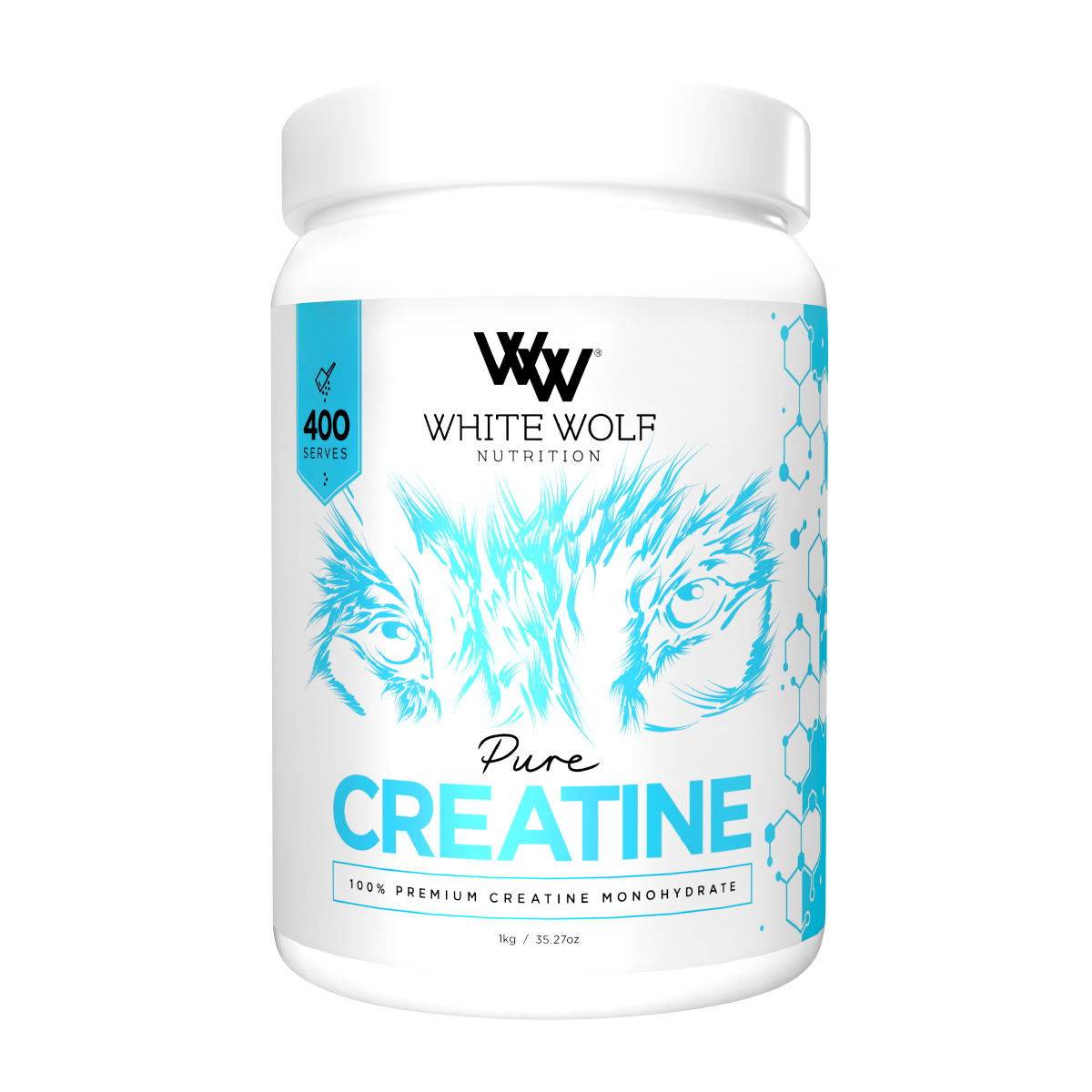 White Wolf Nutrition Creatine Monohydrate 1kg