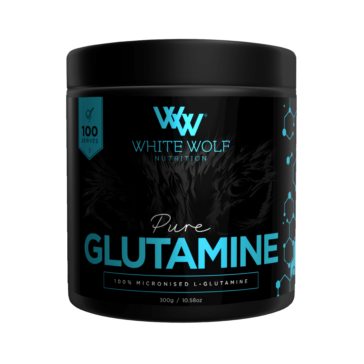White Wolf Nutrition Pure Glutamine 300g