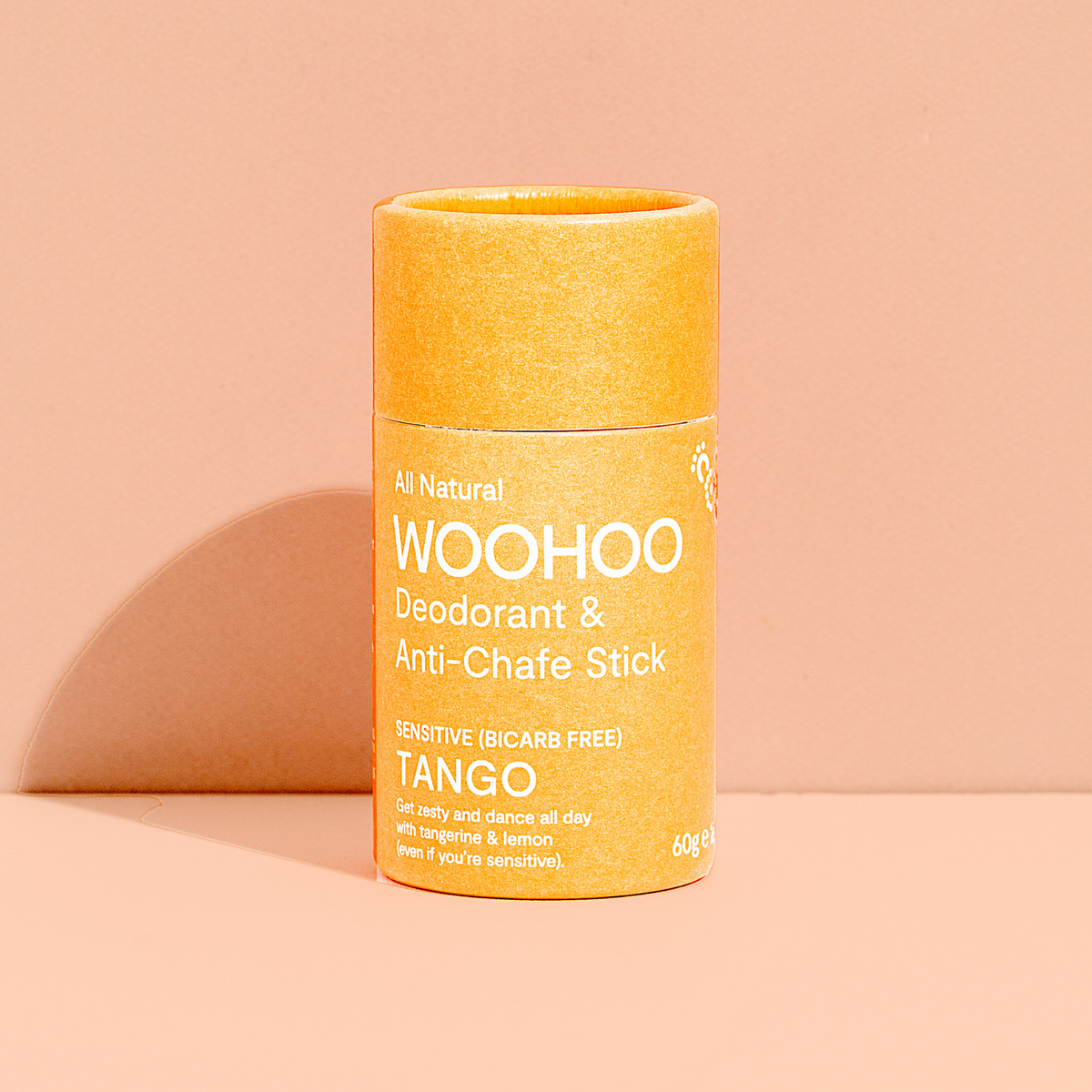 Woohoo Deodorant Stick Natural Tango 60g