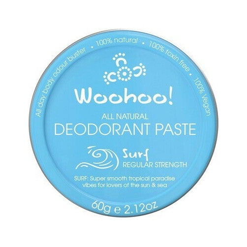 Woohoo Surf Natural Deodorant Paste 60g Tin