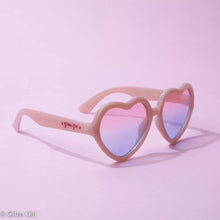 Glitter Girl Sparkling Heart Kids Sunglasses